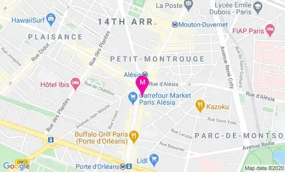 Localisation Dr Olivia Feraud