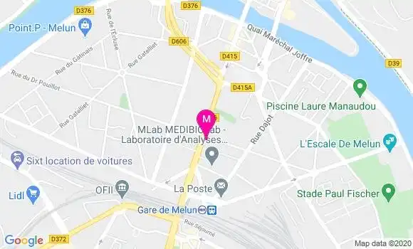 Localisation Dr Jean Michel Chemin