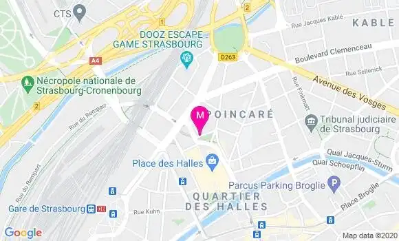 Localisation Dr Odile Bagot Tourneur