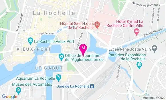 Localisation Dr Bénédicte Laplanche
