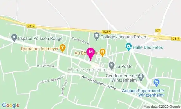Localisation Dr Claire Tschupp