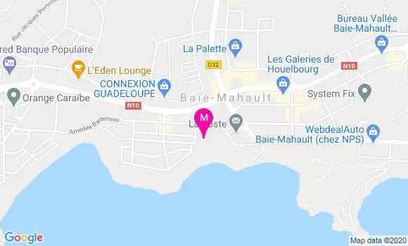 Localisation Dr Patricia Bourgeois
