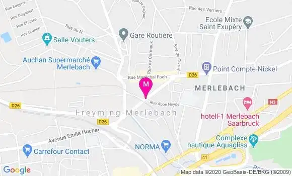 Localisation Dr Pierre Brocchi