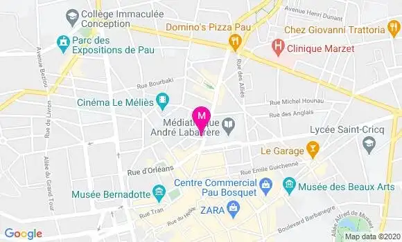 Localisation Dr Martine Benelli
