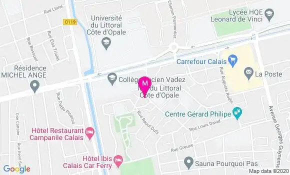 Localisation Dr Nicolas Bourbon