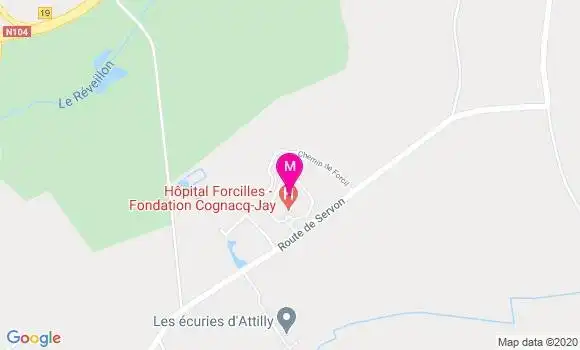 Localisation Dr Sophie Vidal Jessel