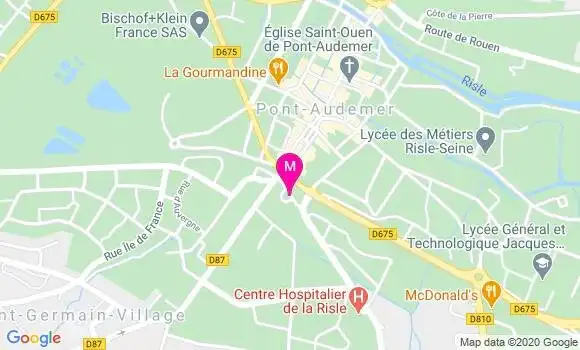 Localisation Dr Boris Lalague