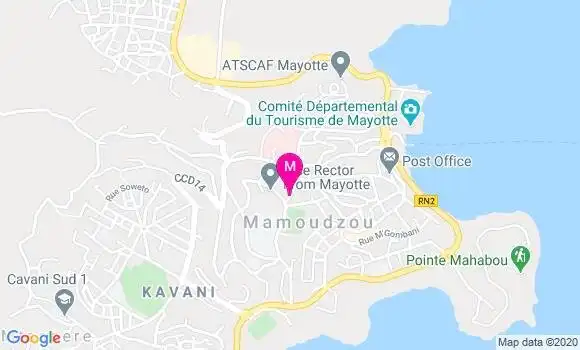 Localisation Dr Pauline Kimata