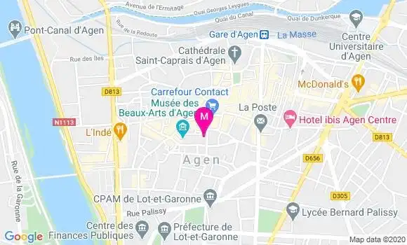 Localisation Dr Laurent Dugast