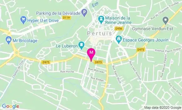 Localisation Dr Carole Mourey