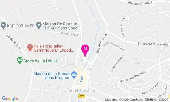 Localisation Dr Etienne Brable