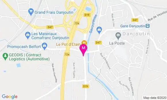 Localisation Dr Jean Pierre Rougon