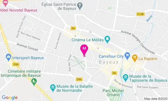 Localisation Dr Vincent Gendrin