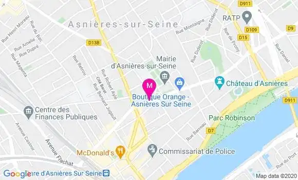 Localisation Dr Corinne Moser