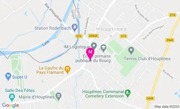 Localisation Dr Rudy Delagrande