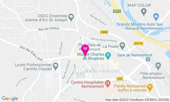 Localisation Dr Emmanuel Xemard