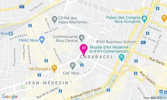 Localisation Dr Claire Librati