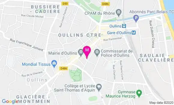 Localisation Dr Anne Marie Dumas