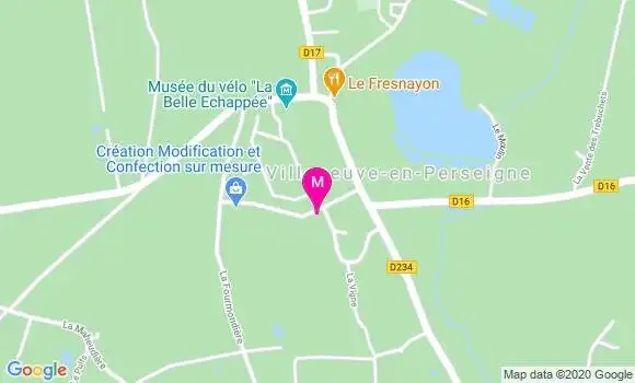 Localisation Dr Pierre Mathis Thurin