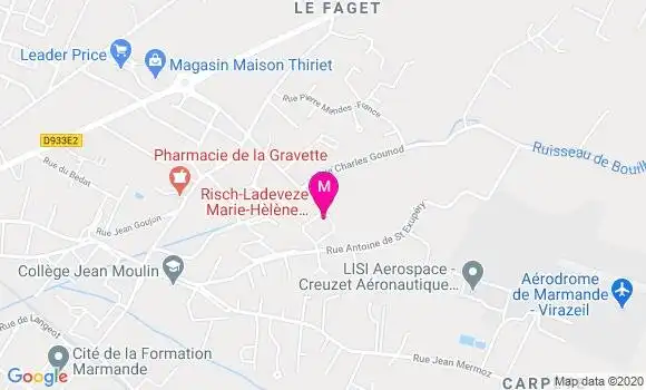 Localisation Dr Jean Yves Risch