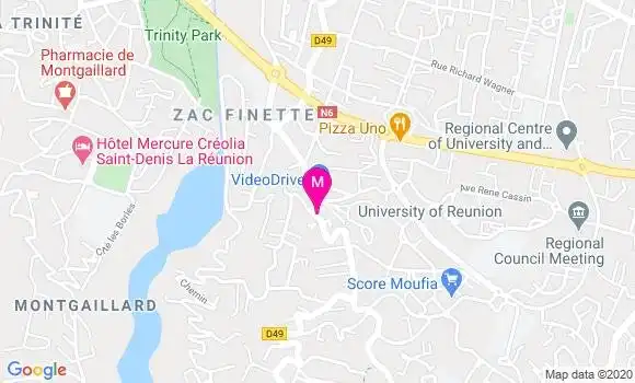 Localisation Dr Mickael Begue