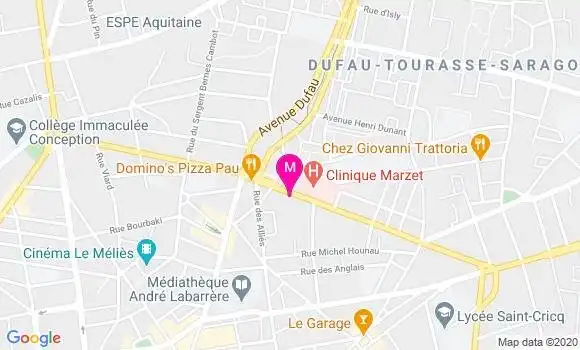 Localisation Dr Michel Piot