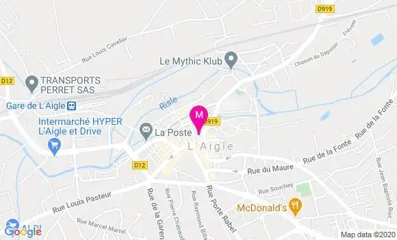 Localisation Dr Pascal Launay