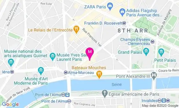Localisation Dr Claude Debache
