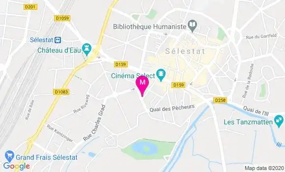 Localisation Dr Thomas Gouvion