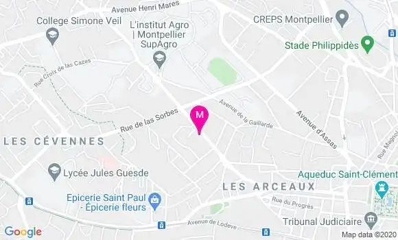 Localisation Dr Jean Philippe Gros