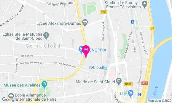 Localisation Dr Jacques Poels