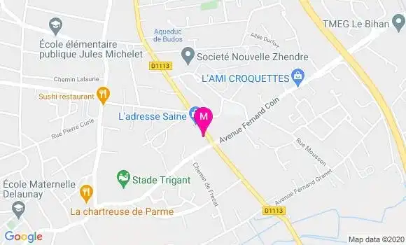 Localisation Dr Bernard Ferchaud