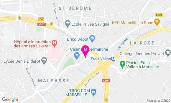 Localisation Dr Jacques Bonneaud