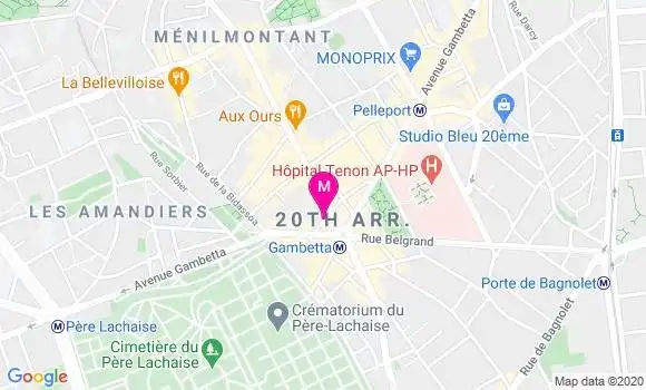 Localisation Dr Jean Claude Franco