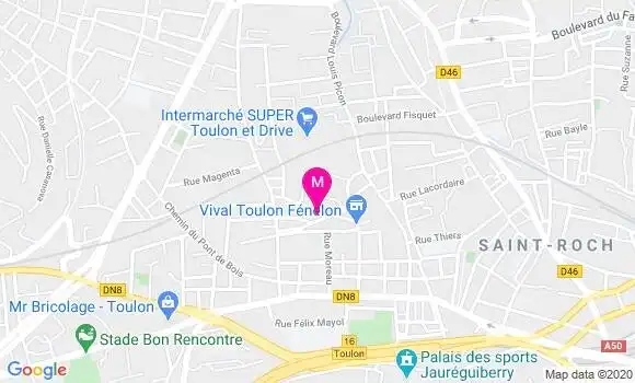 Localisation Dr Gérard Ducrocq