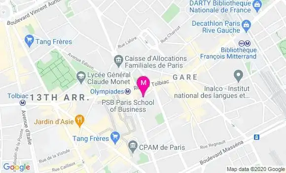 Localisation Dr Jean Simon Arfi