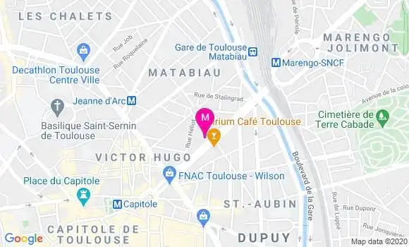 Localisation Dr Jean Luc Carnus