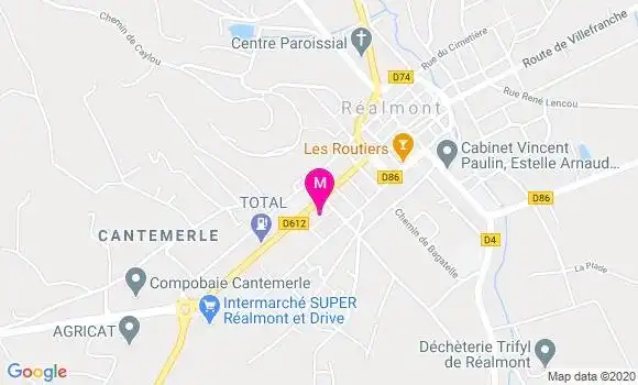 Localisation Dr Jean Luc Catoir