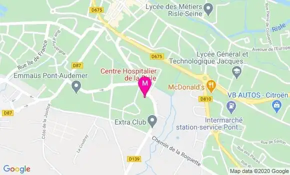 Localisation Dr Clemence Joly