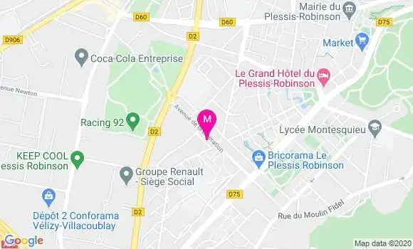 Localisation Dr Christian Fruit