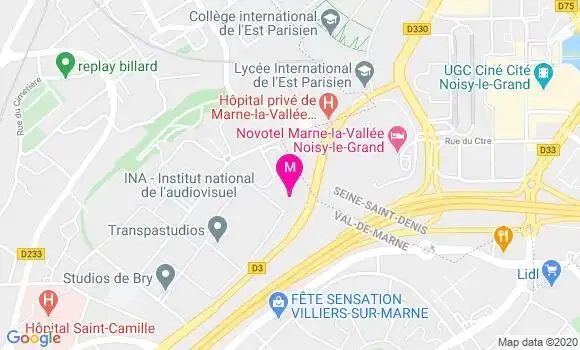 Localisation Dr Jean Daniel Lebo