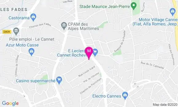 Localisation Dr Hervé Lignac