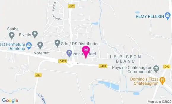 Localisation Dr Bruno Erhel