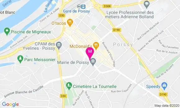 Localisation Dr Pierre Blanchard
