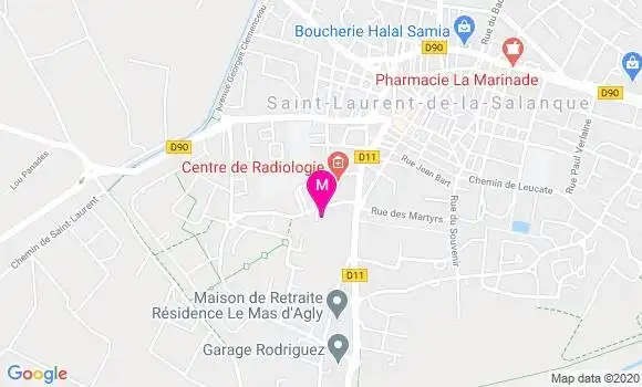 Localisation Dr Yves Lombard