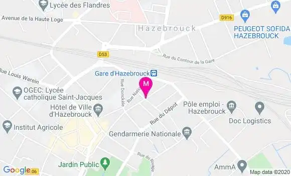 Localisation Dr Bertrand Letombe