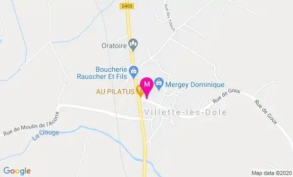 Localisation Dr Michel Benezech
