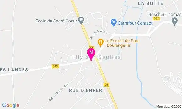 Localisation Dr Tony Sehier