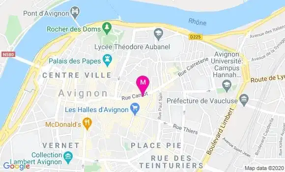 Localisation Dr Michel Véronèse