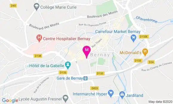 Localisation Dr Alain Ragot